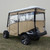 RHOX "Odyssey" 3-Sided Vinyl Enclosure for EZGO TXT 2014-Up with 88" RHOX Top (Choose Color)