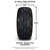 MODZ® 12" Matrix Machined Glossy Black - LowPro Tires and Wheels Combo
