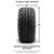 MODZ® 12" Matrix Machined Glossy Black - Lifted Tires and Wheels Combo