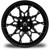 MODZ® 15" Chaos Matte Black Golf Cart Wheel