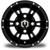 MODZ® Ambush Glossy Black 10x7 Golf Cart Wheel