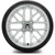 MODZ® 15" Matrix Silver - Low Profile Tires and Wheels Combo