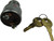 Key Switch with Mixed Keys for EZGO Gas - Two Spade