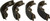 (4) EZGO Brake Shoes (97-09) Gas/(96-09)Electric TXT and Gas RXV Golf Cart - Set of 4