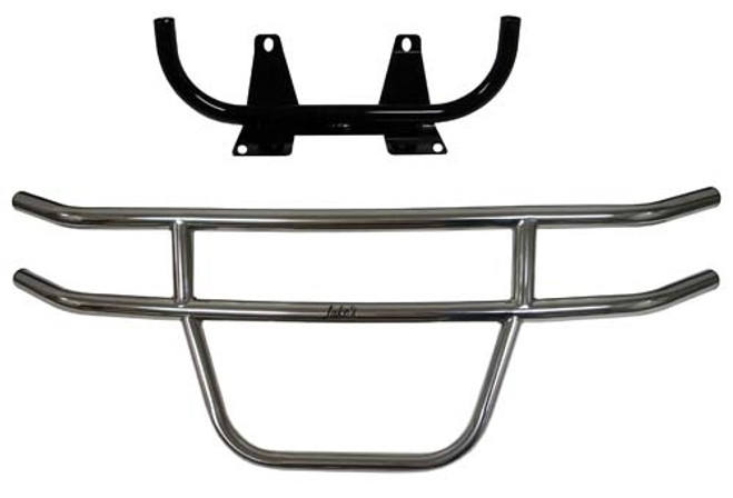 Club Car Precedent 2004-Up Jake's Brush Guard - Stainless Steel