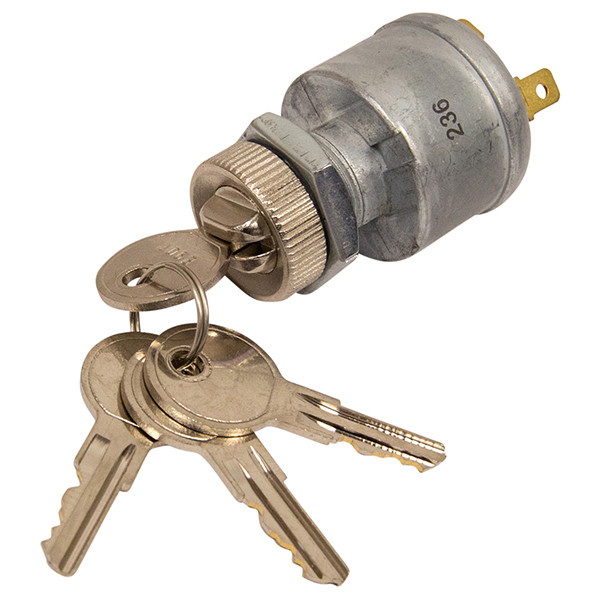 Universal 4-Terminal Key Switch for EZGO Gas & Electric Carts