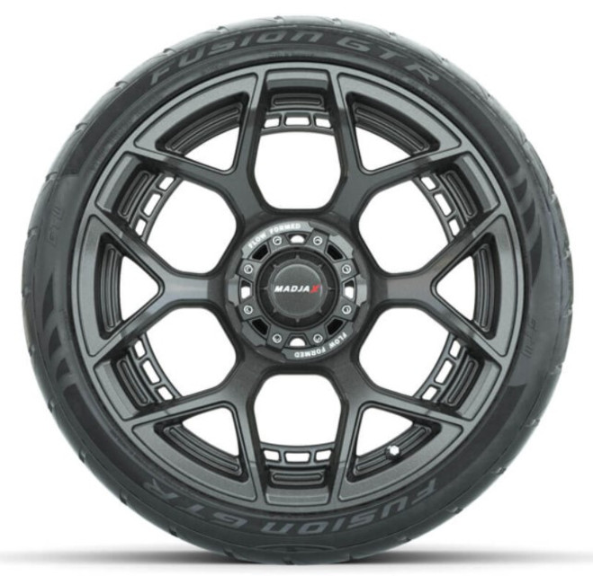 MadJax® 15" Flow Form Evolution Wheel and GTW Fusion GTR Street Tires  Gunmetal