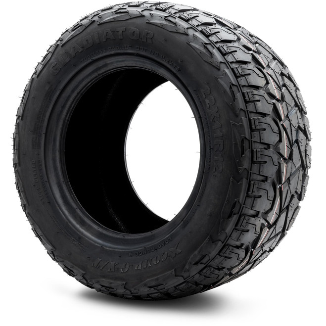 Xcomp® Gladiator 22x11-R12 Radial Golf Cart Tire