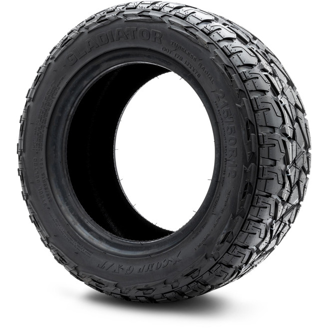 Xcomp® Gladiator 215x50-R12 Radial Golf Cart Tire