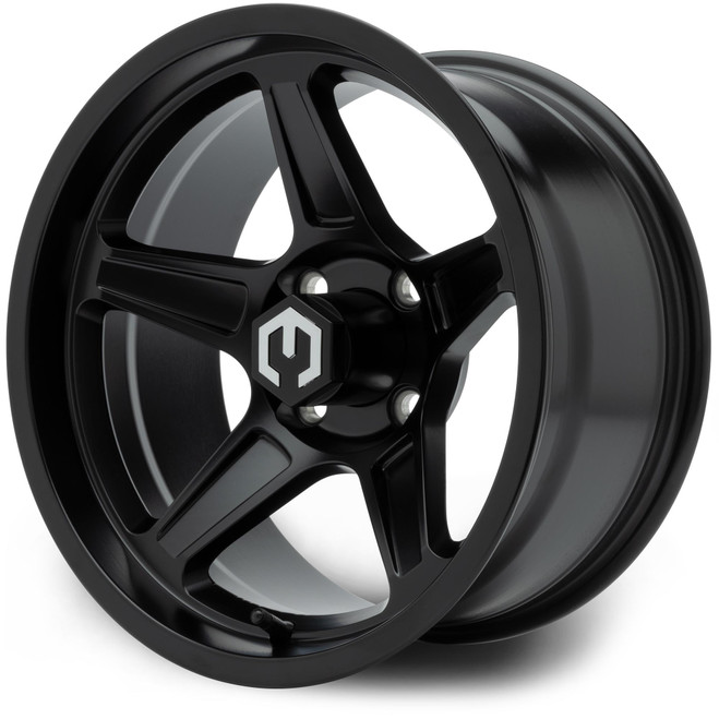 MODZ® 14" Drift Matte Black Golf Cart Wheel