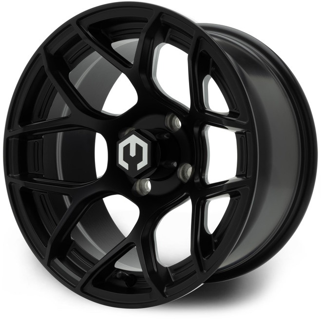 MODZ® 14" Renegade Matte Black Golf Cart Wheel