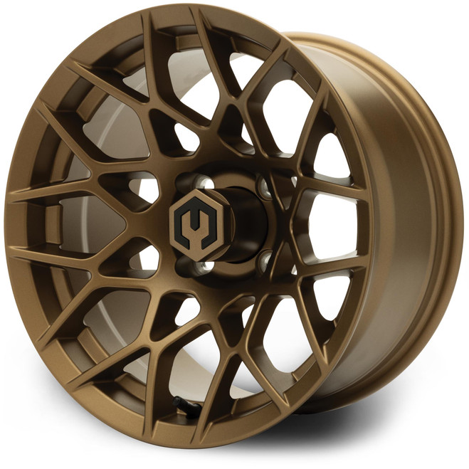 MODZ® 14" Blitz Matte Bronze Golf Cart Wheel