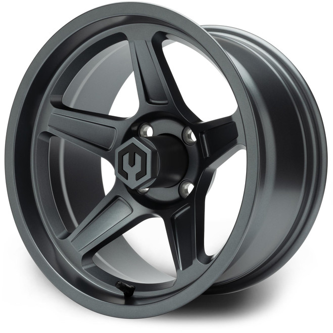 MODZ® 14" Drift Gunmetal Golf Cart Wheel