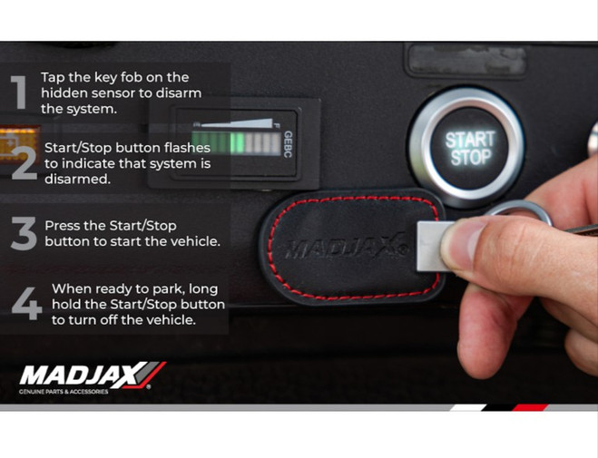 Madjax Passport Smart Key Ignition Switch System - golfcartking.com