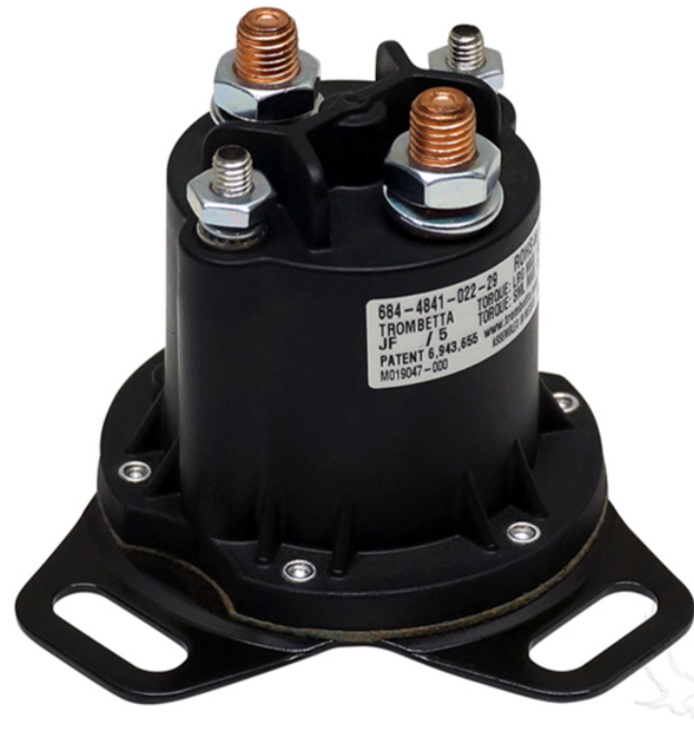 EZGO RXV 2016-Up 4 Terminal Silver Solenoid - 48 Volt with Curtis Controller