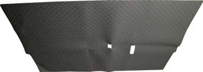 Black Diamond Plate Floor Mat for Club Car DS (1982-Up)