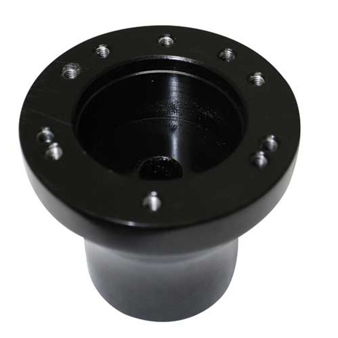 Black 5 and 6 Hole Steering Wheel Adapter - All Golf Cart Models