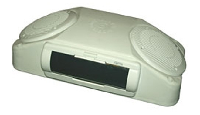 Roof Mount Console with Inverted Stereo White