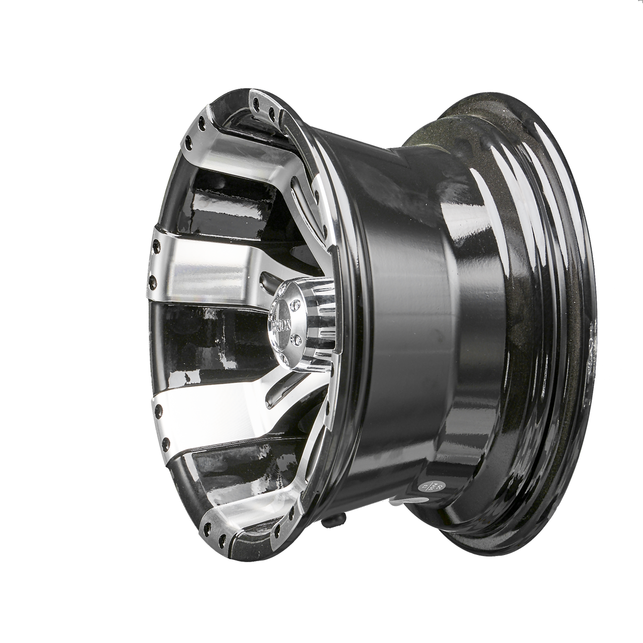 RHOX Vegas Machined 12" Inch Golf Cart Wheel Golf Cart King