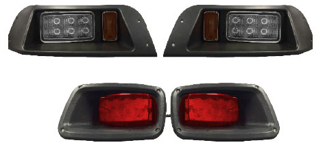 GTW EZGO TXT LED Headlight and Tail Light Kit | Golf Cart King