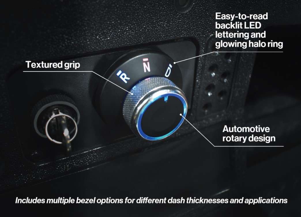 Golf Cart Rotary Forward & Reverse Switch with LED Backlighting