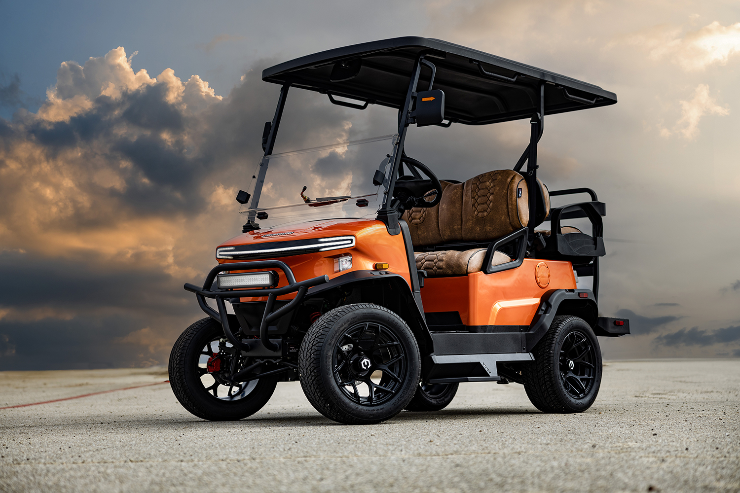 MODZ® Nerf Bar Kit for 4 Passenger Golf Carts