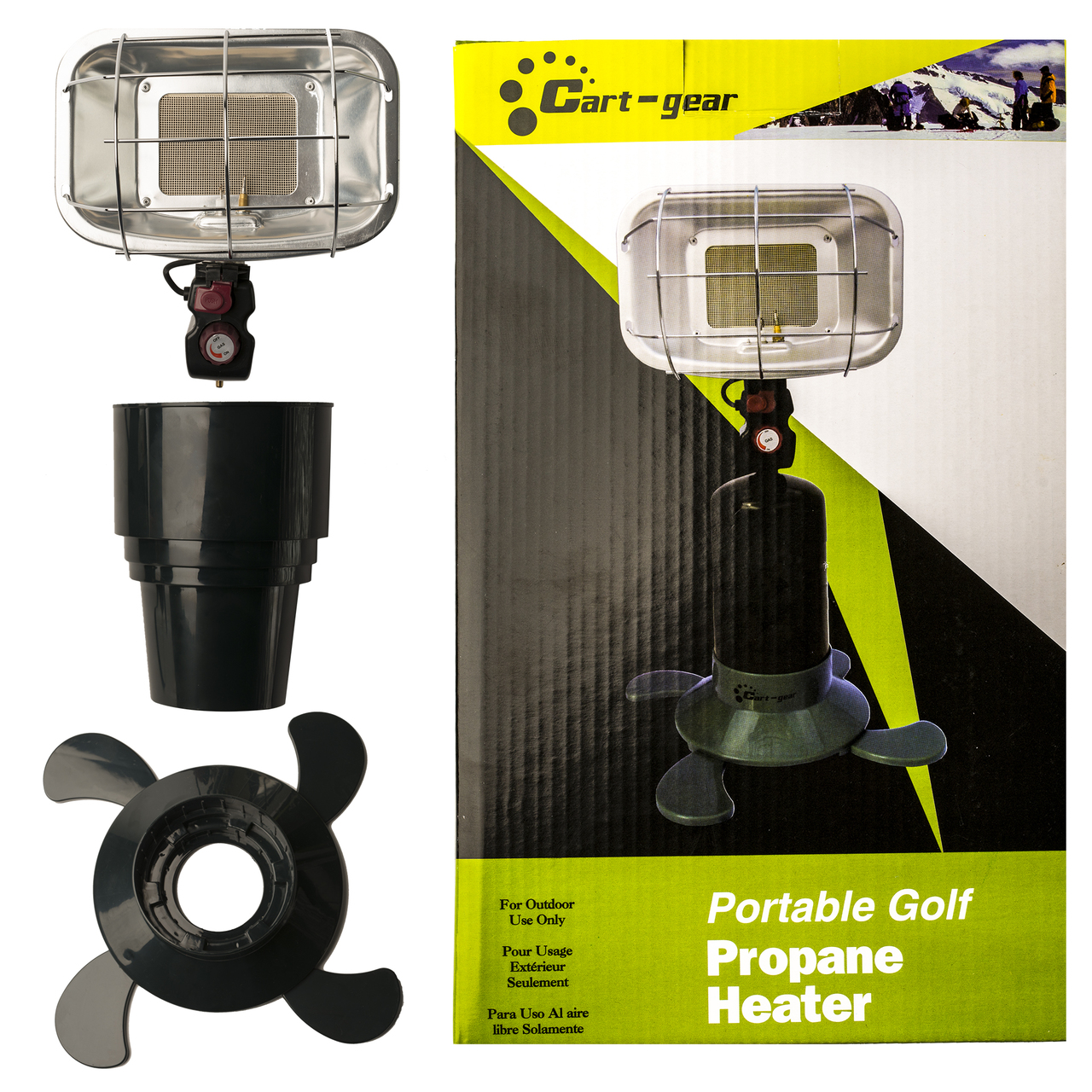 Cup Holder | Propane Heater | Universal | Golf Cart King