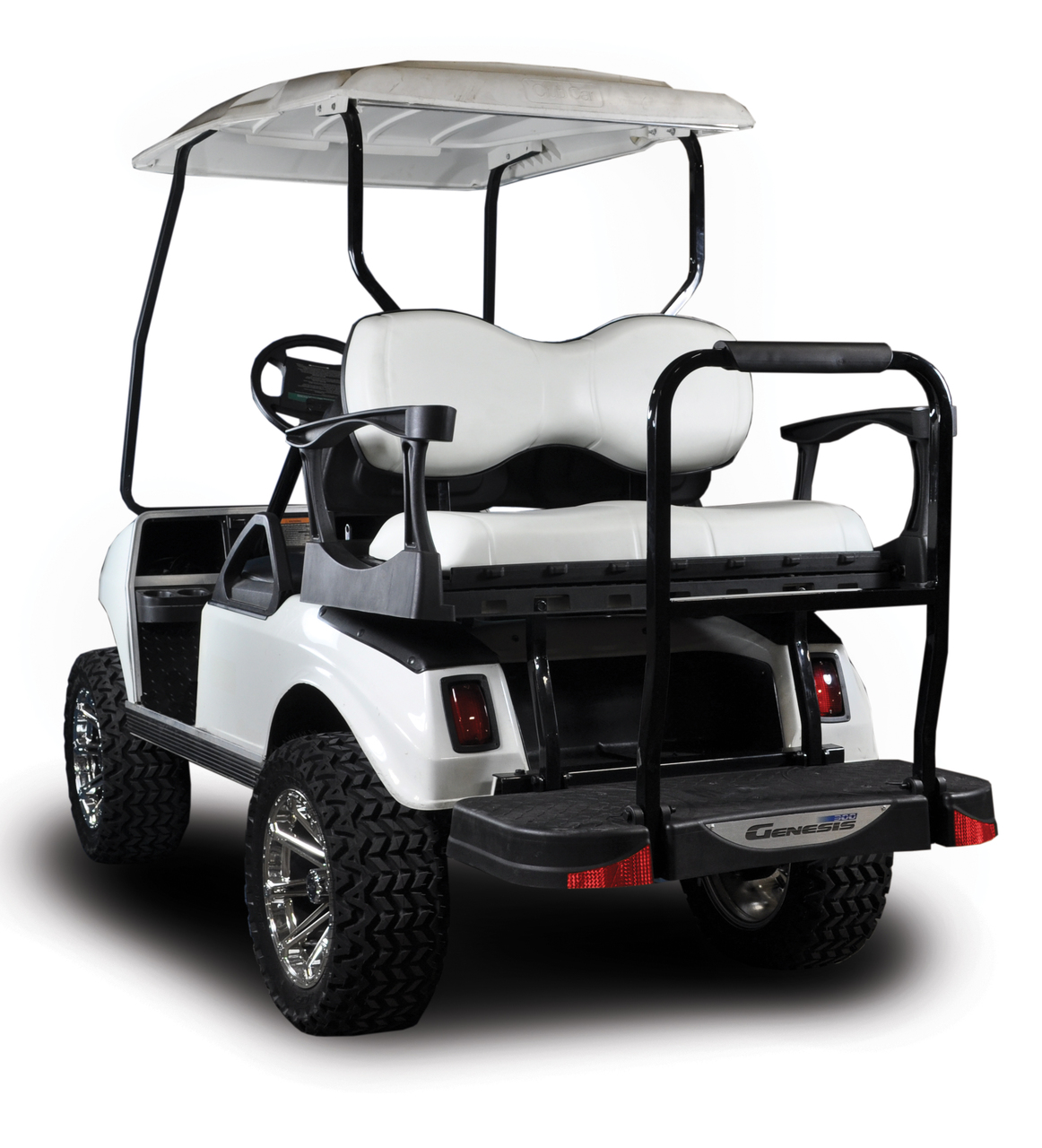 Madjax Genesis 250 Club Car Rear Flip Seat Kit Steel Frame DS