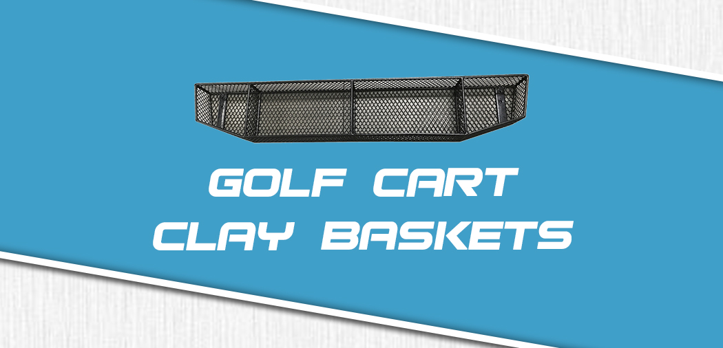 Club Car DS Heavy Duty Golf Cart Front Clays Basket