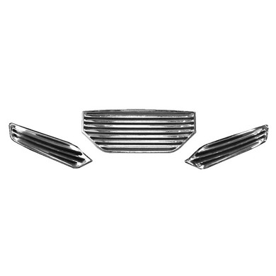 パーツ yaaaagi Madjax Havoc Street Body Kit Chrome Grille Inserts Yamaha Drive
