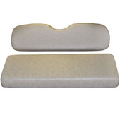 GTW Mach1, Mach2, Mach3 and Madjax Sandstone Rear Flip Seat Cushion Set - EZGO RXV Golf Cart