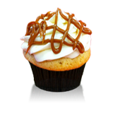 Caramel cake with vanilla buttercream topped with dulce de leche caramel