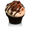Rich Chocolate cake with caramel buttercream sprinkled with Heath Bar crumbles
