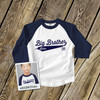 Big brother sporty swoosh any year raglan Tshirt