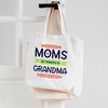 Grandma tote best moms get promoted to grandma ORIGINAL design personalized tote bag