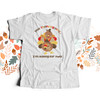 Thanksgiving maternity shirt turkey eating for two custom womens non-maternity or maternity Tshirt