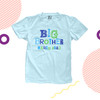 Big brother shirt funky text with due date Tshirt