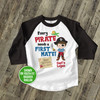 Big brother shirt pirate first mate pregnancy announcement raglan Tshirt 