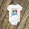 Big brother to be shirt colorful i'll drive a big tractor pregnancy announcement Tshirt