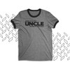 Uncle shirt big deal uncle with nieces and nephews names personalized ringer style Tshirt 