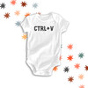 Funny CTRL + V add on bodysuit or Tshirt to go with copy paste parent/kiddo gift set