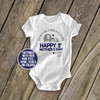 1st Mother's Day girl or boy bodysuit