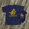 Dinosaur theme daddysaurus babysaurus DARK gift set