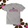 Big sister to be shirt pink and brown flower pregnancy announcement Tshirt