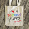 Love my any graders personalized teachers tote bag