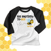 Big brother to bee pregnancy announcement raglan Tshirt