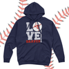 Baseball mom hoodie sweatshirt LOVE