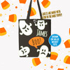 Halloween ghost glow in the dark trick or treat bag