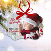 Baby's First Christmas all is calm all is bright photo ornament