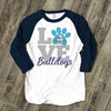 School Mascot Teacher Shirt - Bulldogs